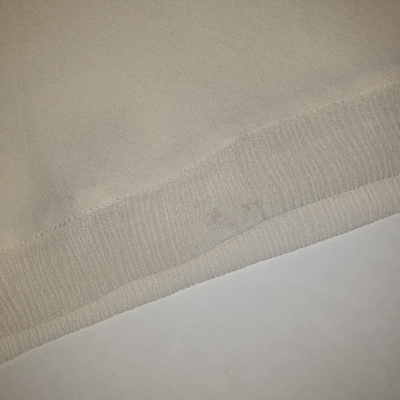 Eileen Fisher Luna crinkle camisole with chiffon trim 100%silk - Picture 7 of 8